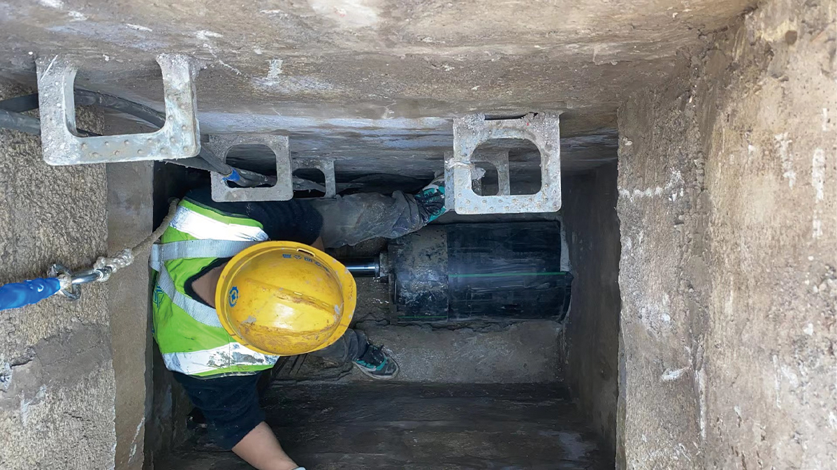 通榆HDPE短管内衬法